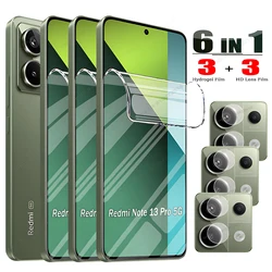 All - in - One Hydrogel Screen & Lens Protector - Soft, Durable Protection for 3Screen 3Lens Film (Redmi Note 15 5G)
