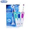 Oral B Electric Toothbrush Adult Rotation Clean Teeth Charging Tooth Brush 3D Whiten Teeth Oral Care Brush With Gift Brush Heads 6
