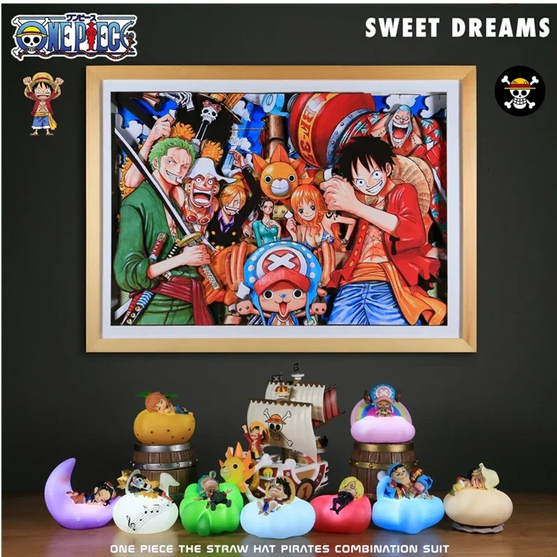 ONE PIECE Sweet Dream Night Light Series Unopened Box Luffy Zorro