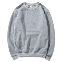 2025 printemps et automne marque de mode couleur unie col rond pull à manches longues pour hommes et femmes mode chemise de sport décontractée 6