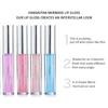 6 Colors Laser Holographic Lip Gloss Liquid Lipstick Mermaid Pigment Longlasting Glitter Lipgloss Waterproof Metallic Lip Makeup 3