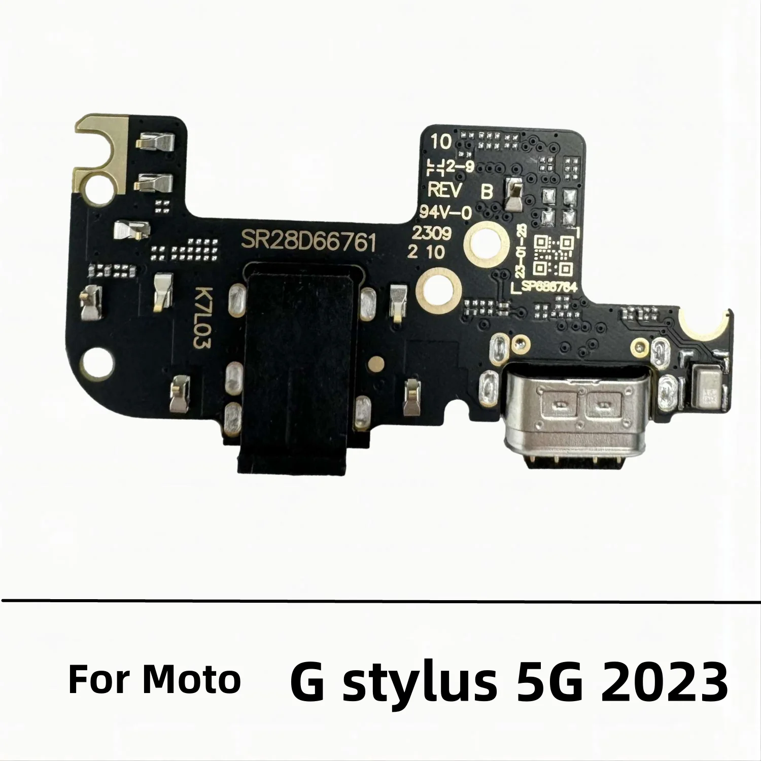 

USB Charger Dock Connector Board Charging Port Flex Cable For Motorola Moto G Stylus 5G 2023