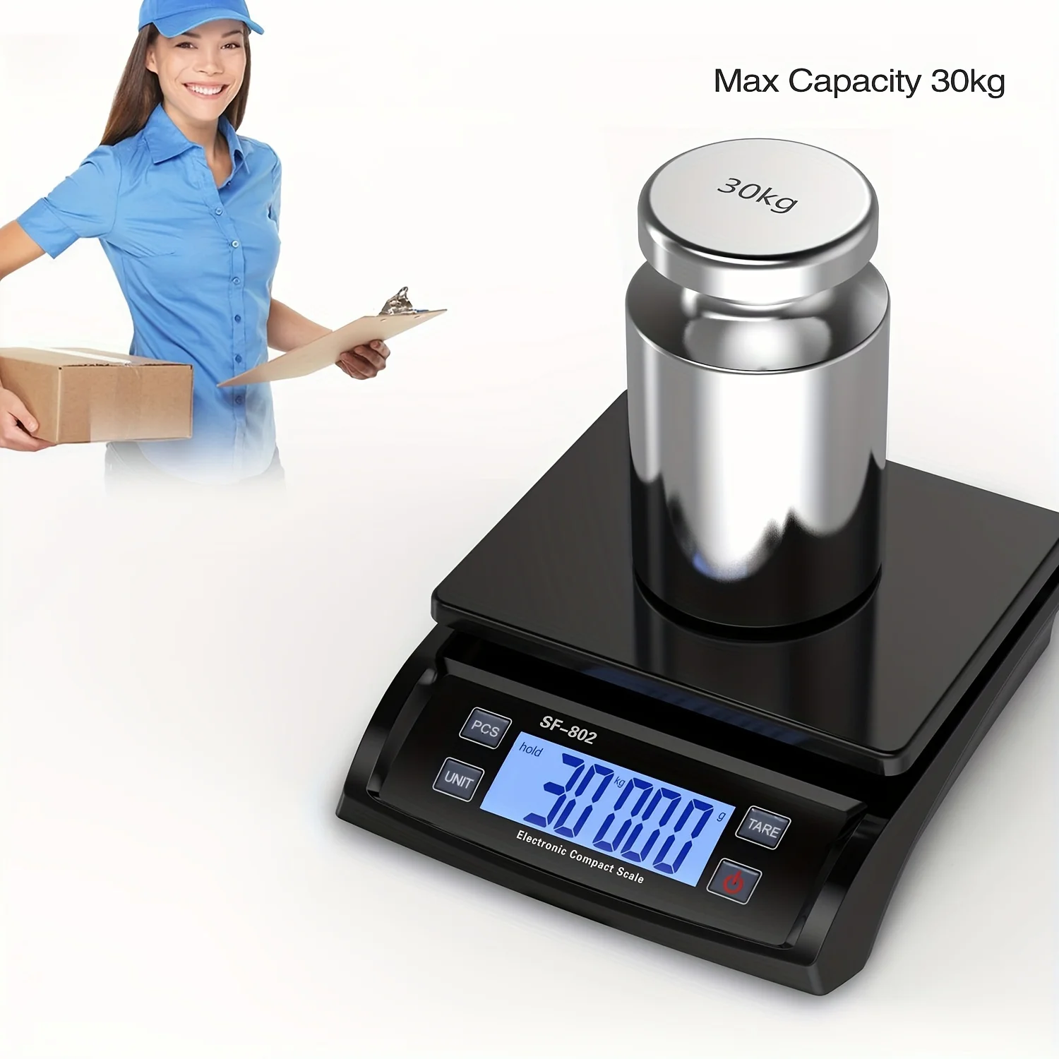 Description Picture 4 of item30KG/1G Digital Electronic Kitchen Scale Household Electronic Balance Scale Weight Balance Food Scale with LCD Digital Scale