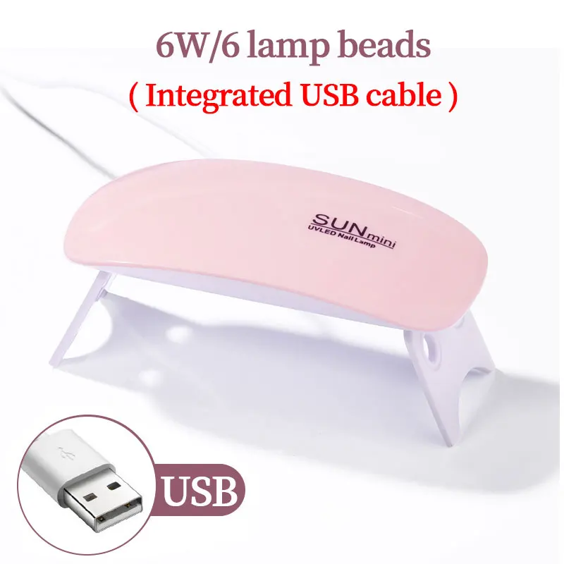 מנורת ייבוש ציפורניים מקצועית LULAA 54W USB Cabin UV LED Nail Gel Led Lamp לאביזרי ציפורניים