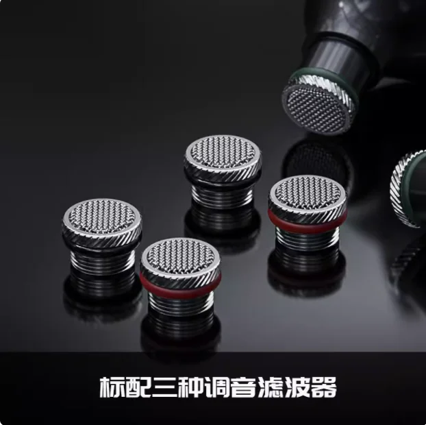 FiiO/FH15 One Circle Three Iron HiFi Fever Circle Iron Earphones Four Unit Lou's Earbuds 4