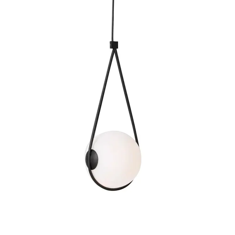 

Nordic Creative Luxury Restaurant Bar Chandelier Modern Window Model Room Bedroom Bedside Glass Decoration Light Fixture