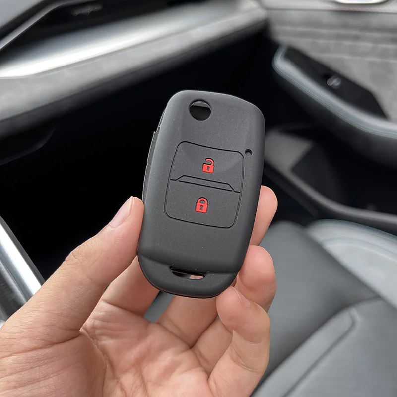 

Резиновый чехол для автомобиля для Changan Cs75 Cs55 Cs35 V7 v5 Cx70 Cs85 CS95 CS15, пульт дистанционного управления, 2 кнопки, защитный чехол