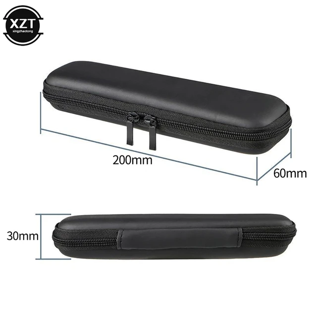 1PC Black EVA Hard Shell Stylus Pen Pencil Case Holder Protective Carrying  Box Bag Storage Container for Pen Ballpoint Pen Stylu