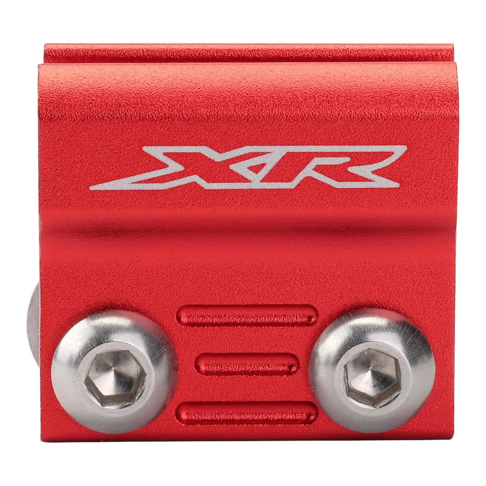 Supporto Guida Tubo Freno Anteriore Cnc Red Protect Per Honda Xr 400 Xr 250 Xr 400R Xr 650L Xr 250L Xr 250R Accessorio Di Riparazione