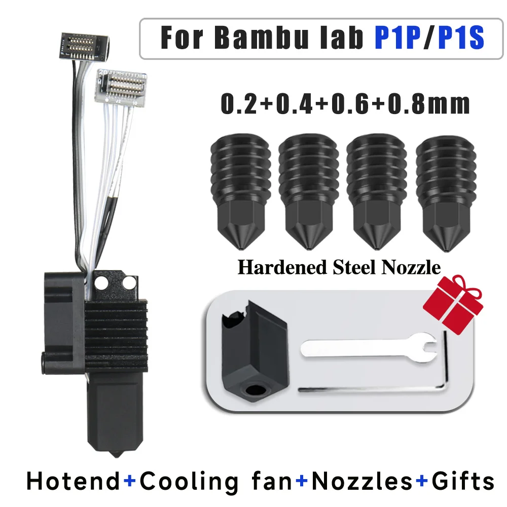 Bambulab 3d Printer Bambu Lab Complete Hotend Assembly - X1 Series - 0 ...