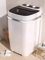 Machine à laver nouveau mini petit ménage grande capacité semi-automatique dortoir lavage chaussettes dieu machine mini machine à laver 1