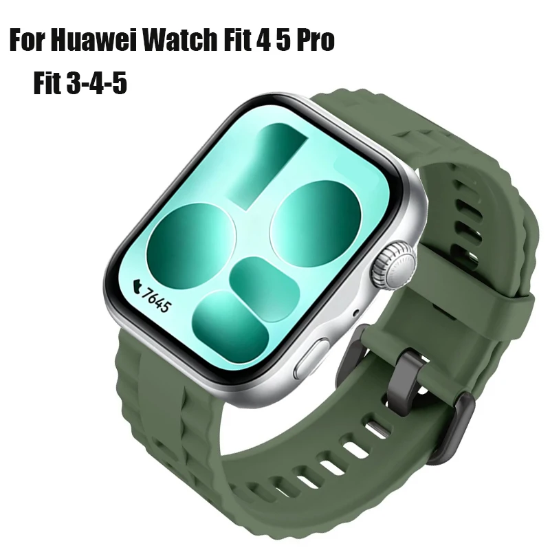 Premium Sport Silicone Band for Huawei Watch Fit - Enhanced Comfort and Style Bracelet