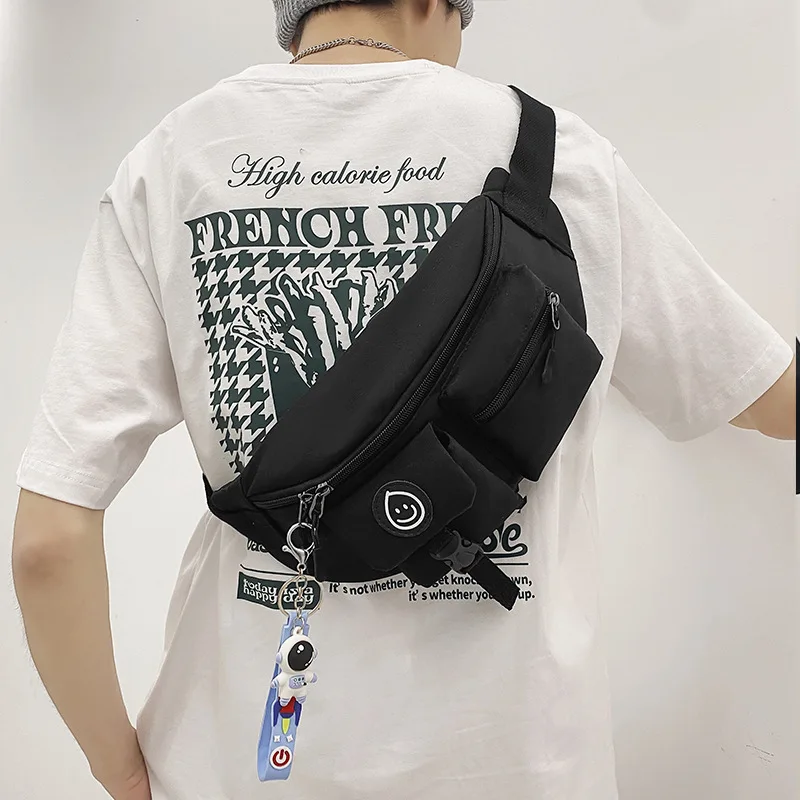 ✴︎    専用品です　✴︎たくさん笛が入るショルダー 2024 Japan Style Harajuku Hip Hop Sport Chest Bag Men Women