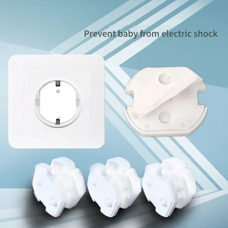 Socket Protection Electric Shock Hole Children Care Baby Safety Electrical Security Plastic Safe Lock Cove Outlet Cover 20 Pcs socket protection cover