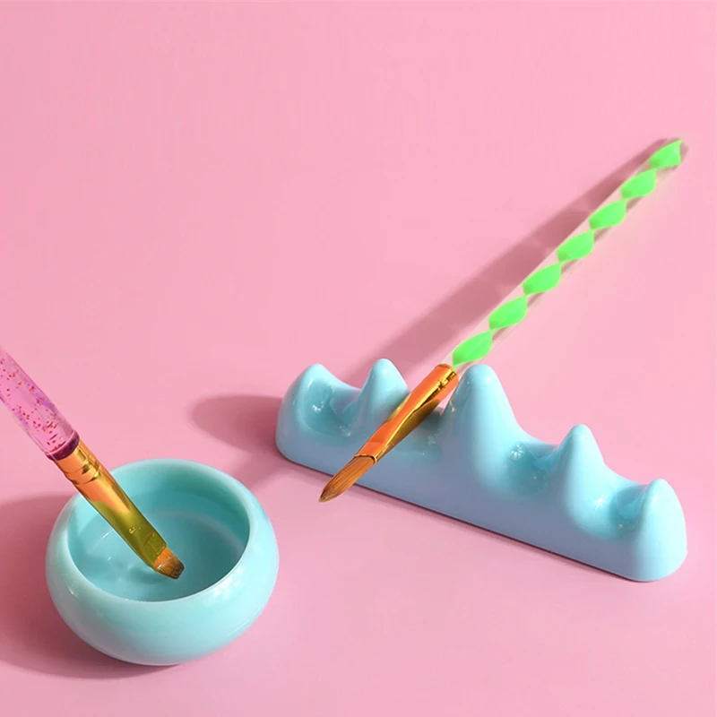 Acrylic Nail Brush Cleaner Cup