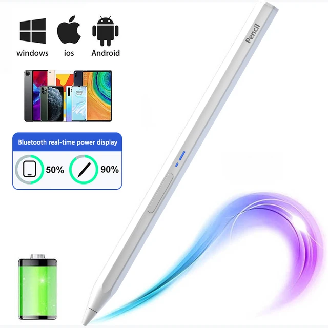 Stylus Pen Universal For Android Tablet Pen Mobile Phone For Apple iPad Pencil For Touch Screen Pad with Bluetooth AliExpress