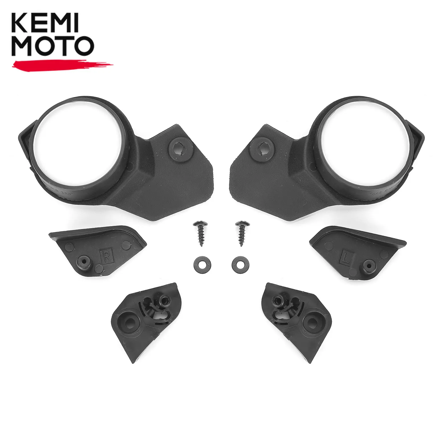 Snowmobile Accessories Rearview Side Mirror 860200893 Handguard Pivoting Mirror for Ski-Doo REV Gen5 Neo REV Gen4 XS XM XP XR XU azgiant for lexu es200 gs250 is250 es350 ct200 autos accessories reverse rearview mirror folding motor