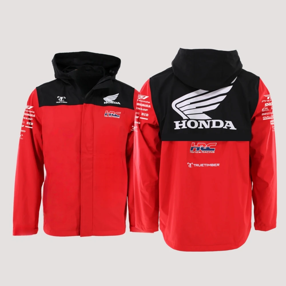Honda TrueTimber Red and Black Lightweight Wind Jacket Men's and