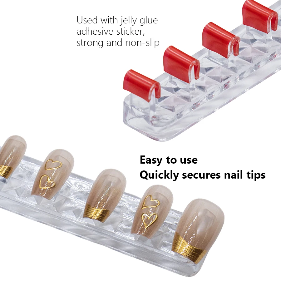 Robuste Nail-Art-Übungsbasis mit integriertem Ausstellungsständer für Maniküre-Training, Schönheitsschulen und Salon-Werkzeuge – Detail 3