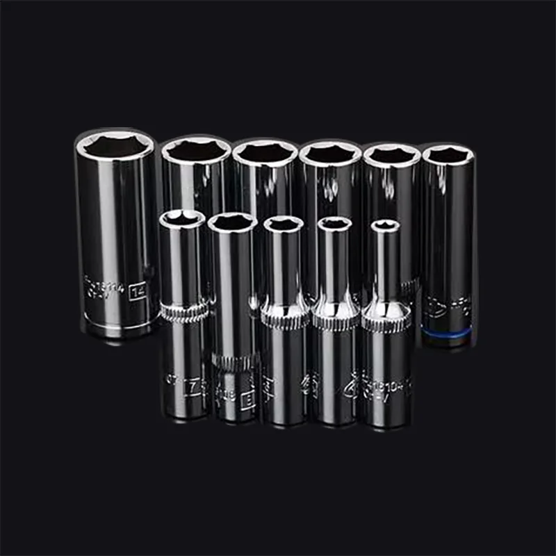 50mm Long 1/4 Inch Drive 6 Point Socket 4mm 5mm 6mm 7mm 8mm 9mm 10mm 11mm 12mm 13mm 14mm 3