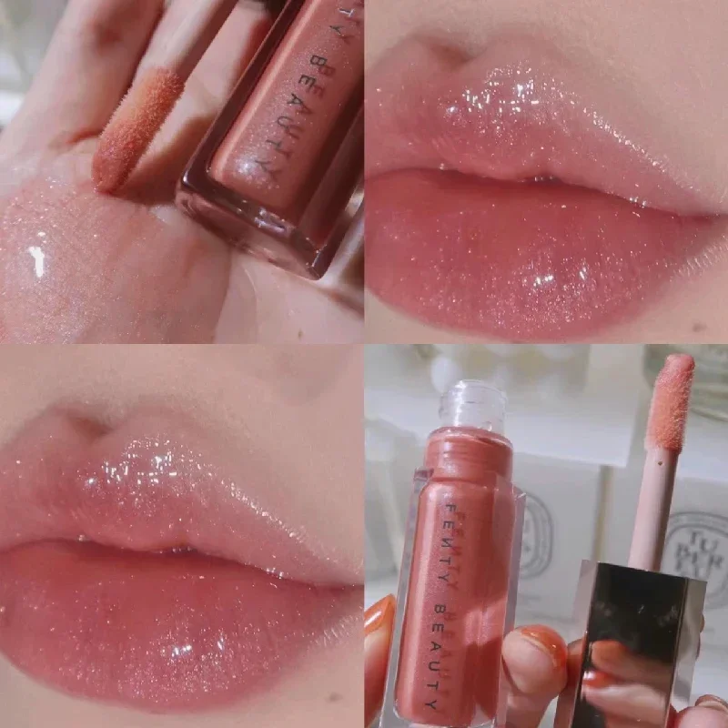 

3 Color FB Mirror Pearl Lip Gloss Waterproof Long Lasting Moisturizing Lipstick Shine Glitter Lip Gloss Women Makeup Cosmetic