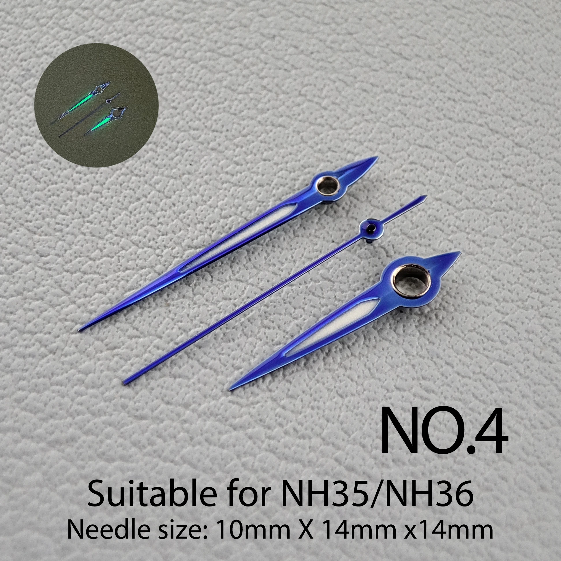 

Стрелки для часов NH35 стрелки сильные светящиеся стрелки подходит для NH35 NH36 часы аксессуары № 04