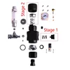 Fzone Mini Dual Stage Co2 Regulator Fish Tank Aquarium Solenoid Valve Bubble Counter Fishbowl Accessories Carbon Dioxide Reducer 4