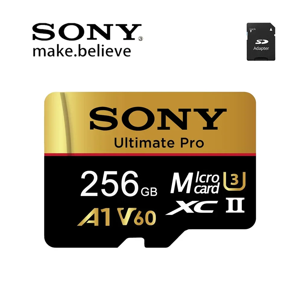 SONY carte mémoire cartes Micro SD haute vitesse 512 mo 64GB 128GB 256GB carte Flash MicroSD C10 TF pour caméra de téléphone de surveillance Xiaomi