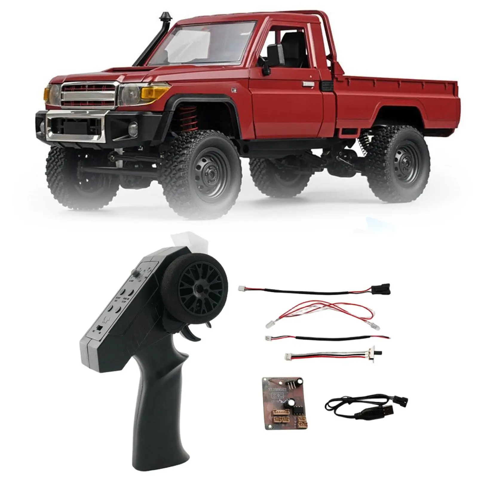 Kit télécommande RC avec récepteur 7A pour MN78 MN82 MN99S MN128