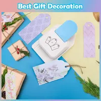3-in-1 round label hole punch & 1.5 inch, 2 inch, 2.5 inch corner paper hole punch, round label shape hole punch gift hang tag 4