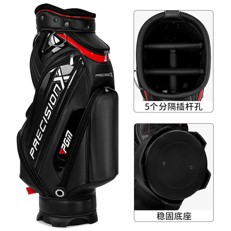 PGM Men Golf Bags,PU Waterproof Large Capacity Standard Ball