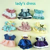 Children's Simulation Toy Rabbit Clothes Miniature 1/12 Forest Animal Family House 9 Kinds Of Accessories For Girls Pretending T 1
