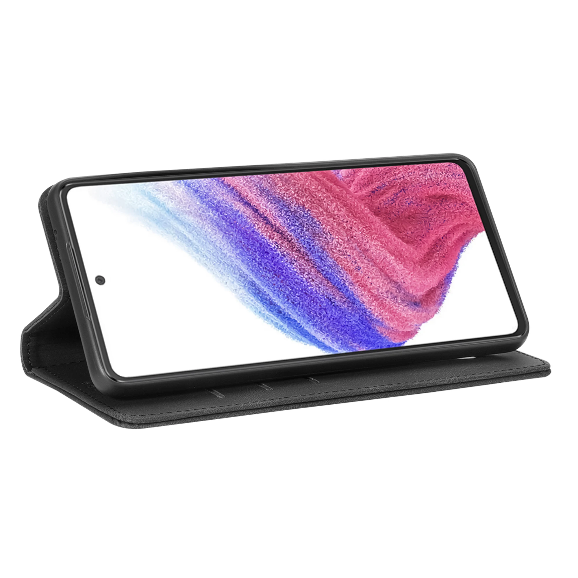 Premium Flip Wallet Phone Case with Card Holder and Protective Book Cover Design