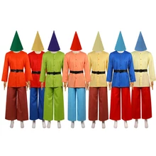  Movie anime Snow White and Seven Dwarfs Costume Cosplay Carnival Halloween Party Costume 