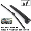 Wiper 13" Rear Wiper Blade & Arm Set Kit For Seat Altea XL Altea 4 Freetrack 2004-2015 2005 Windshield Windscreen Rear Window 1