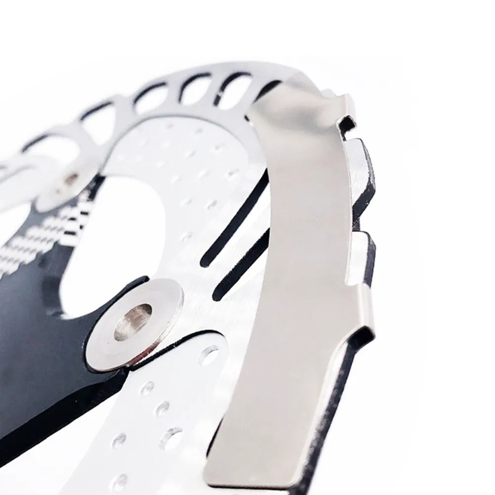 10Pcs 자전거 브레이크 조정 디스크 스테인레스 스틸 녹 방지 스크래치 방지 내마모성 경량 휴대용 확장 디자인