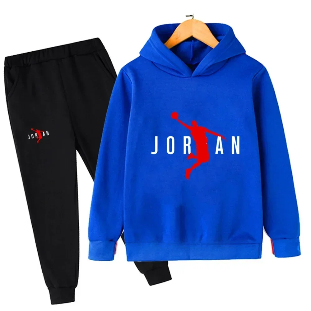 Kids Clothing Set, Kids Sports Suit, Children Sports Suit, Sportswear Hoodie + Trousers