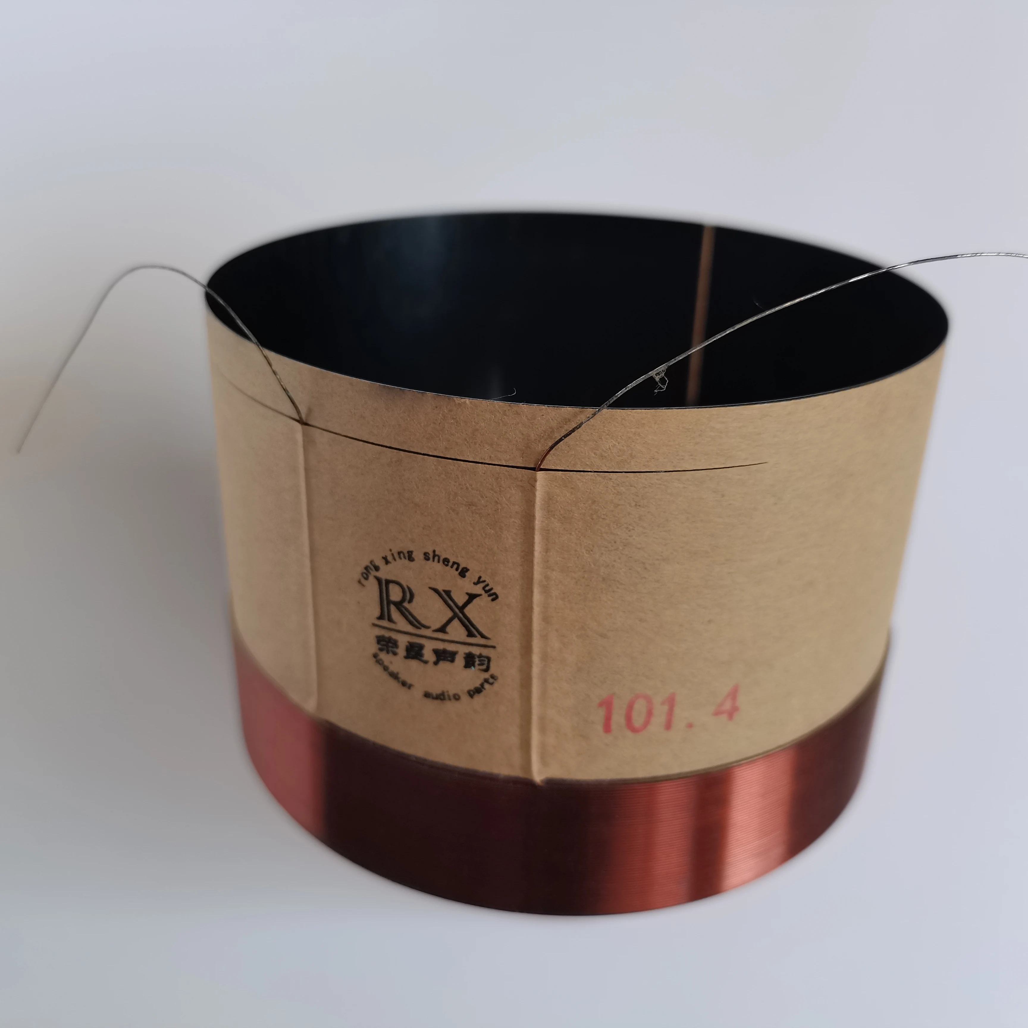 1 unit ID 101.4mm black aluminous Stent 8 ohm woofer bass loudspeaker horn speaker voice coil