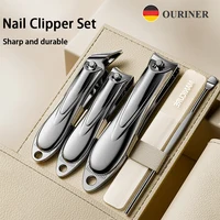 Manicure Set Personal Care Nail Clipper Kit 5 Pieces Nail Clipper Set Grooming Kit Gift for Relatives Friends Families Travel 1