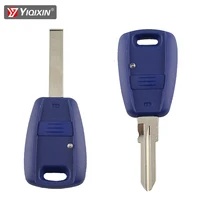 YIQIXIN รีโมทคอนโทรลแบบทรานสปอนเดอร์สำหรับรถยนต์  ฝาครอบกุญแจสำหรับ Fiat Punto Doblo Bravo Palio Stilo Albea Seicento  ใบมีด SIP22/GT15R แบบยังไม่ได้ตัด 5