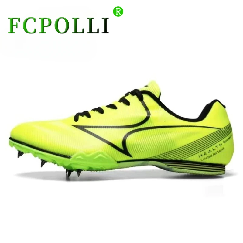 

Professional Track Running Shoes Kids Luxury Brand Track And Field Spikes Shoe Couples Anti-Slip Student Tracking Shoe