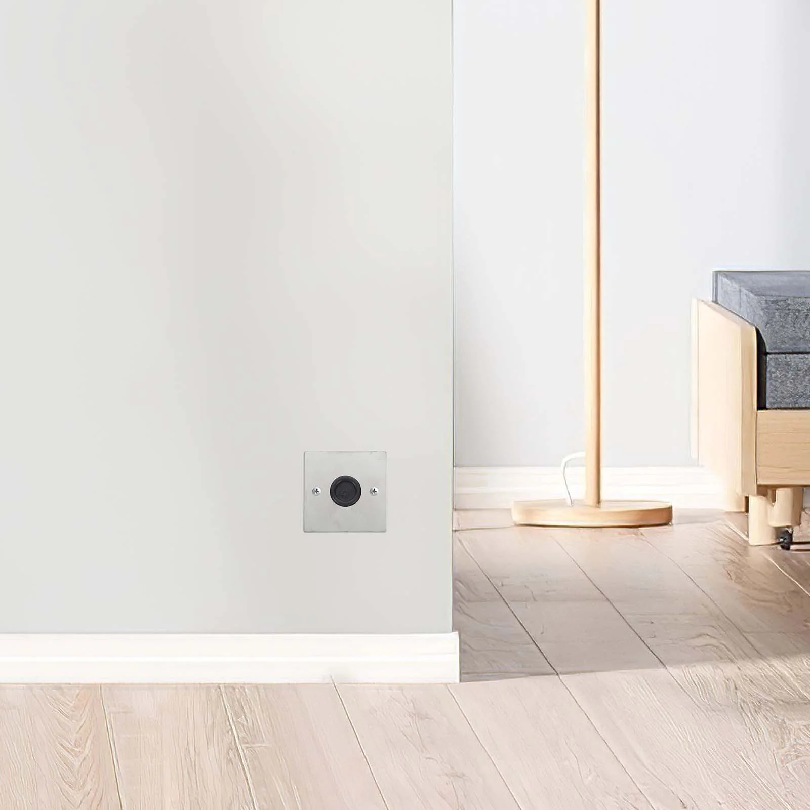 Stainless Steel Socket Cover Switch Plate Covers Wall Decorate Light Decorative