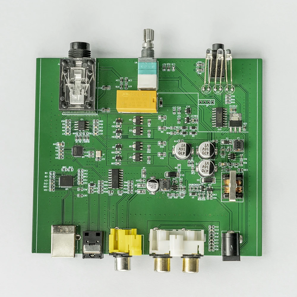 

Fosi Audio K6 PCBP Stereo USB DAC Headphone Amplifier Board ES9018K2M Coaxial Optical 192K 24bit AUX For Desktop Powered Speaker