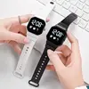 2024 LED Digital Watch For Kids Boys Girls Football Sports Watches Silicone Digital Watch Casual Childrens Electronic Wristwatch 5