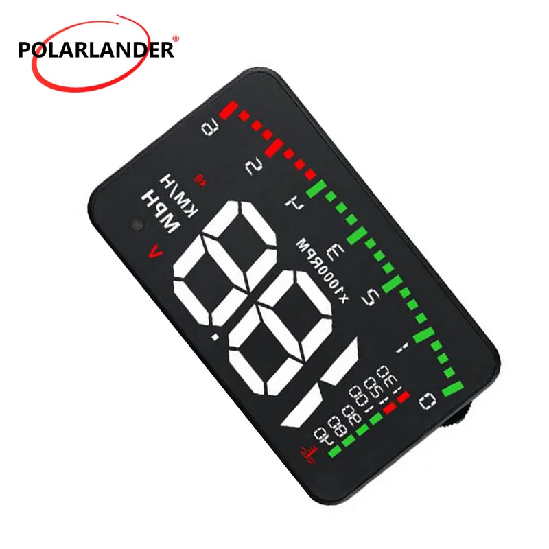 HUD ÷  OBD 2 Һ , GPS ,  ӵ A900, 3.5 ġ, äο