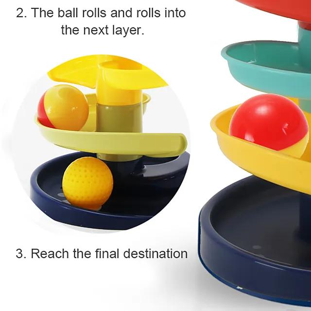 Baby Cherries Doll Food Infant Montessori Early Education Transfer Fun Chute Rolling Ball Assembly Magnets for Kids 2 Years 5