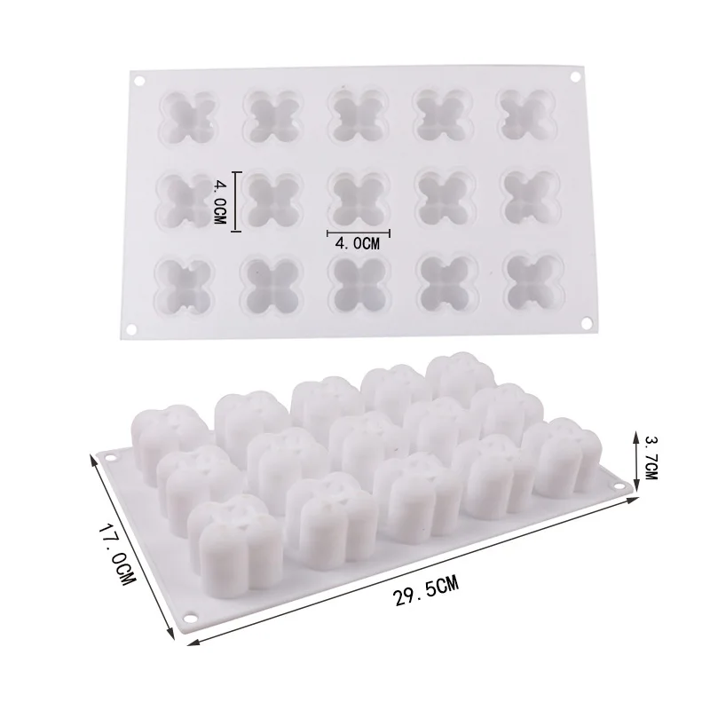 Mousse Kuchen Silikon Form Zwiebel Blume Rose Quadrat Runde Gebäck Backen Werkzeug Für Dessert Seife Kerze Machen Liefert Schokolade – Detail 9
