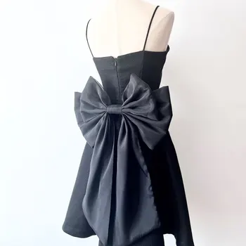 Bowknot da sposa staccabile Nero Bianco Rosso Papillon Sashie Abito da sposa Archi in vita per abiti da ballo di fine anno Accessori da sposa