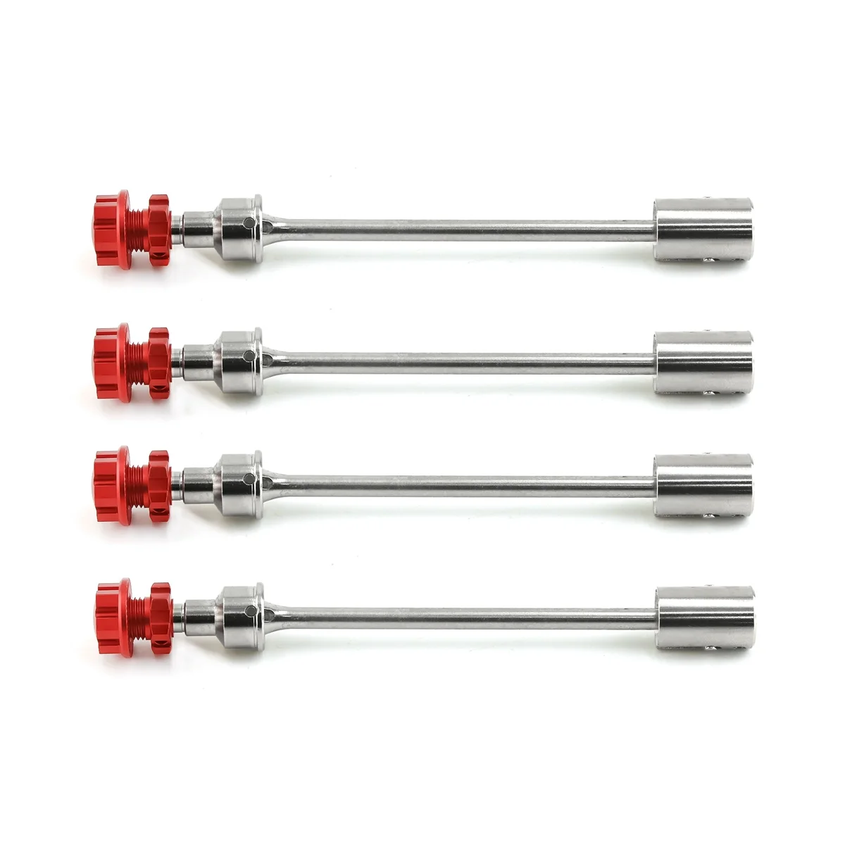 

4 шт. стальной приводной вал CVD Driveshaft со сращенным шестигранным колесом для E-2,0 86086-4 1/10 обновленные детали для радиоуправляемых автомобилей, 5