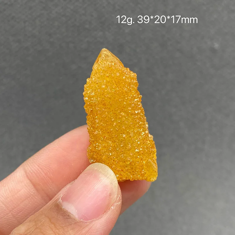 100%  Natural citrine Mineral Specimens Stones and Crystals Healing Crystal from China